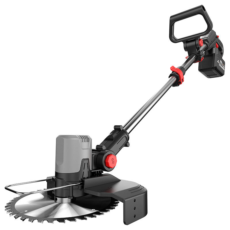 South Wei Electric Lawn Mower Small Household Handheld Weeding Machine Rechargeable Lawn Trimmer Lithium Battery Brush Cutter Agricultural