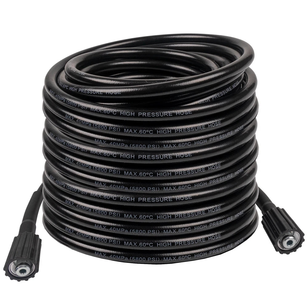 High Pressure Washer Hose 20/50ft 5800PSI M22-14mm Power Washer Extension Hose