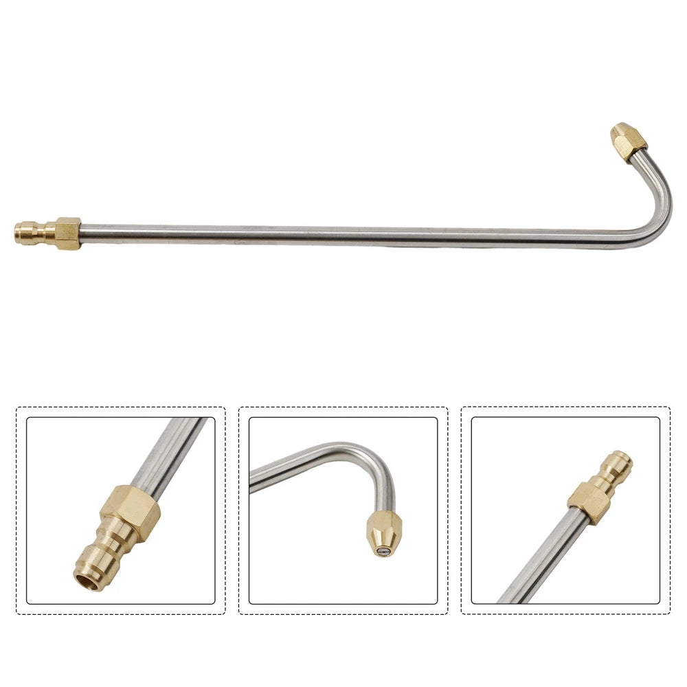 Replacement Wash Nozzle Lance Accessory Angled Lance Quick Connect Easy To Use