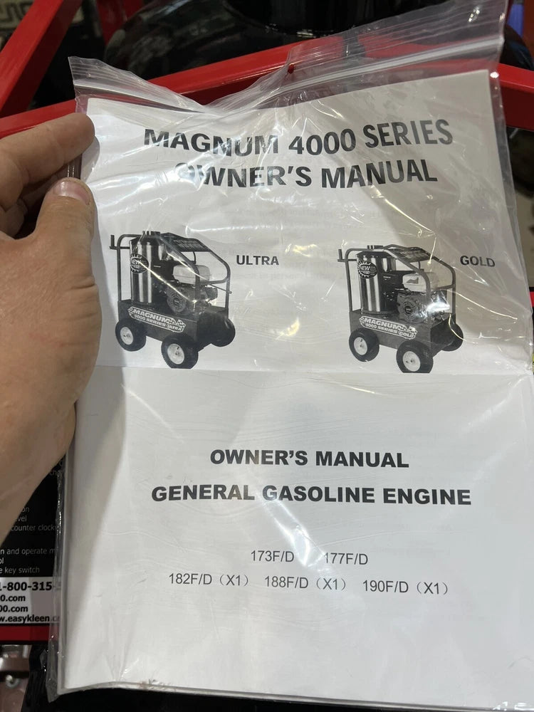 2024 Easy-Kleen Magnum 4000 Hot Water Pressure Washer Diesel Burner New.