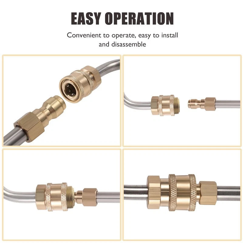 Washer Extension Gutter Rod Cleaner Wand Attachment Accessory High Pressure Rod