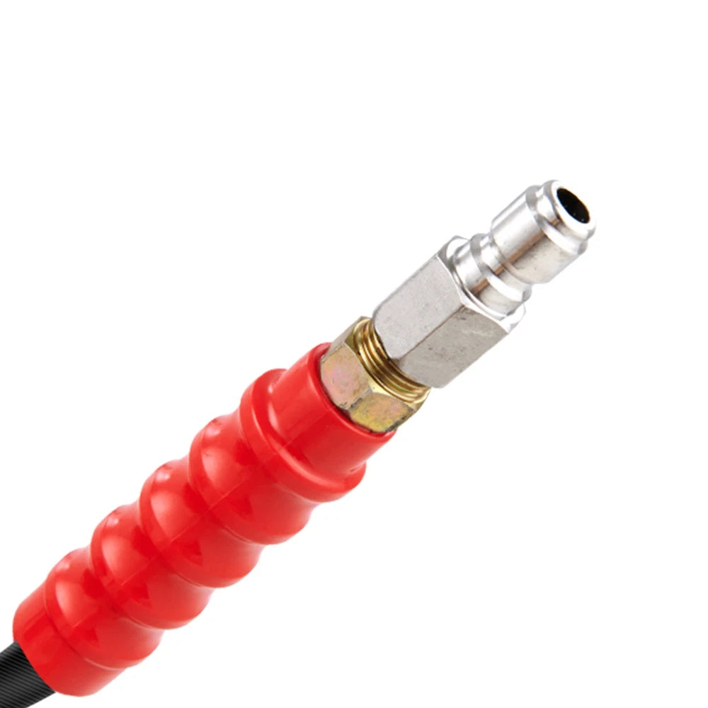 3/8" x 100FT 4800 PSI High Pressure Power Washer Hose Quick Connection w/ Nozzle
