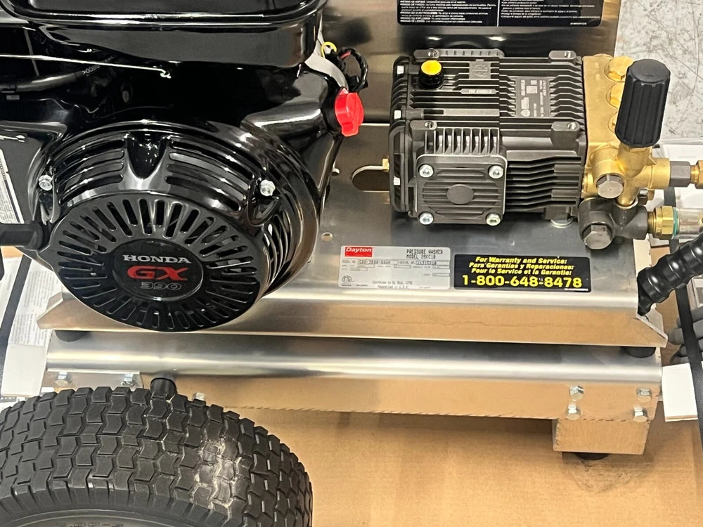 NEW Commercial DAYTON 20KC10 Pressure Washer 3,800 psi Cold 13 HP GBA-3800-0DAH