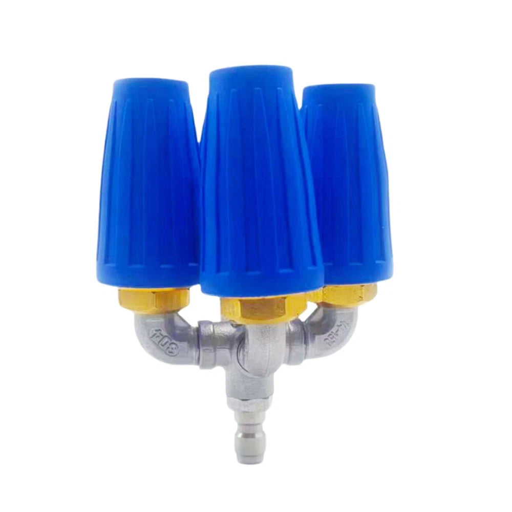 4000PSI Pressure Washer 1/4 Quick Connect Rotating 4 Outlet Orifice Turbo Nozzle