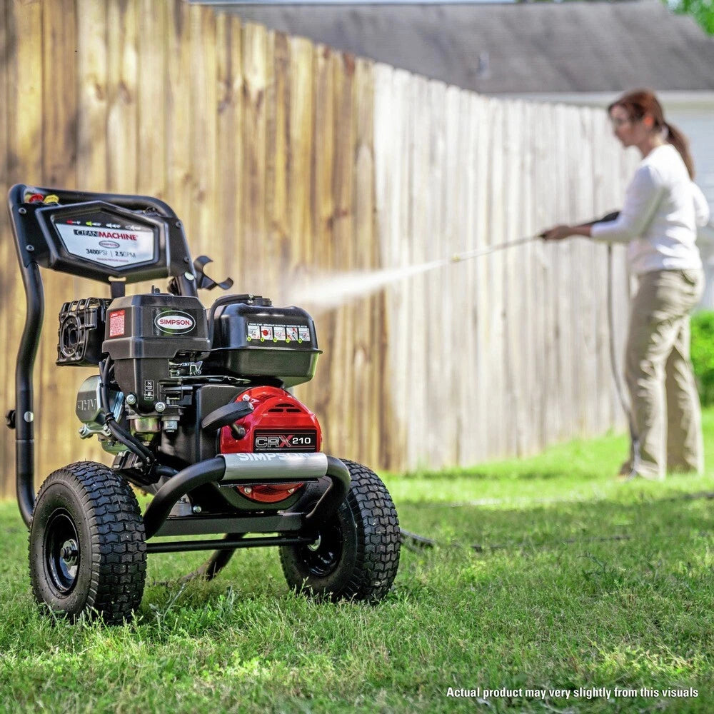 Simpson 61083 Clean Machine 3400 PSI 2.5 GPM Cold Water Gas Pressure Washer New