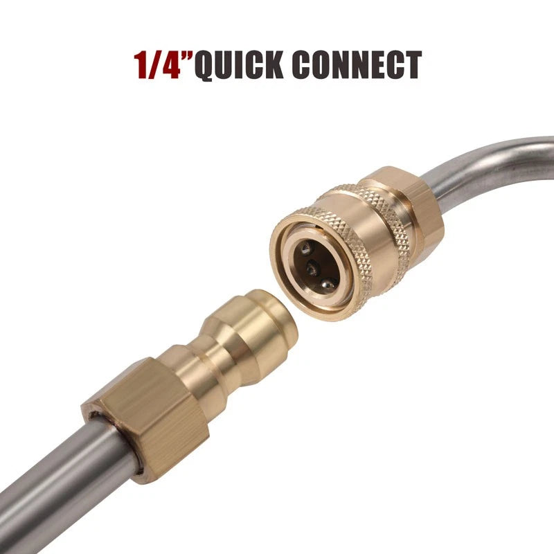 Washer Extension Gutter Rod Cleaner Wand Attachment Accessory High Pressure Rod