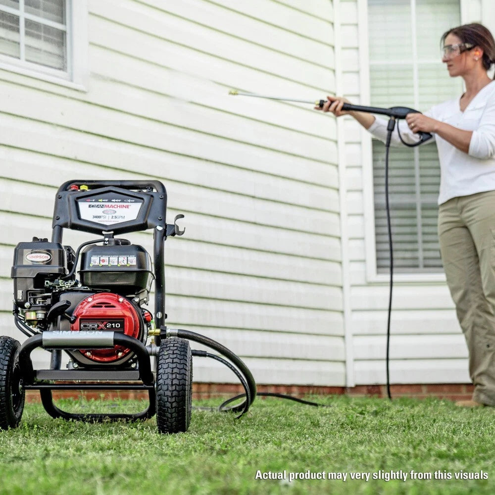 Simpson 61083 Clean Machine 3400 PSI 2.5 GPM Cold Water Gas Pressure Washer New