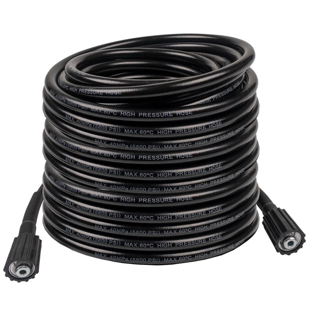 50 FT High Pressure Washer Hose 5800 PSI M22-14MM Power Washer Extension Hose