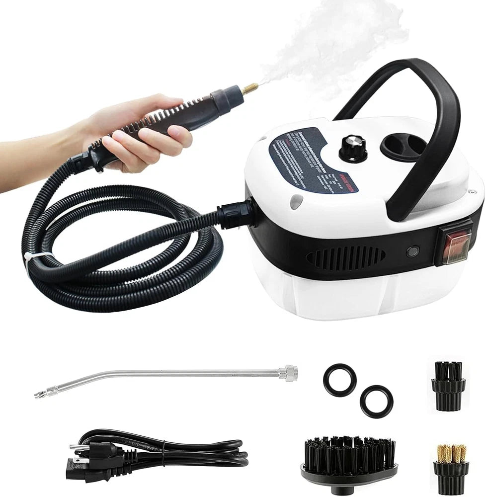 2500W High-Temperature Commercial Steam Vacuum Cleaner and High-Pressure Washer - US Model