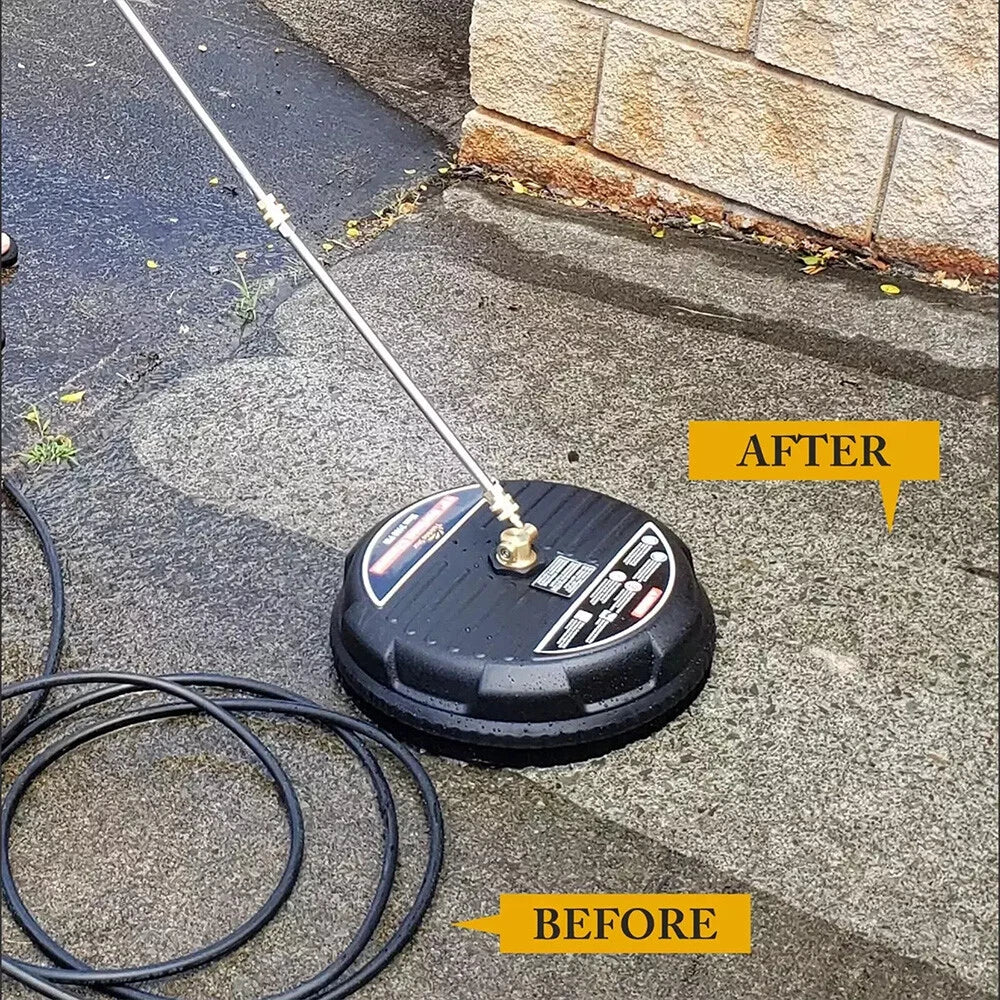 15 Inch Pressure Washer Surface Cleaner 4000PSI Power Washer Attachment for Deck