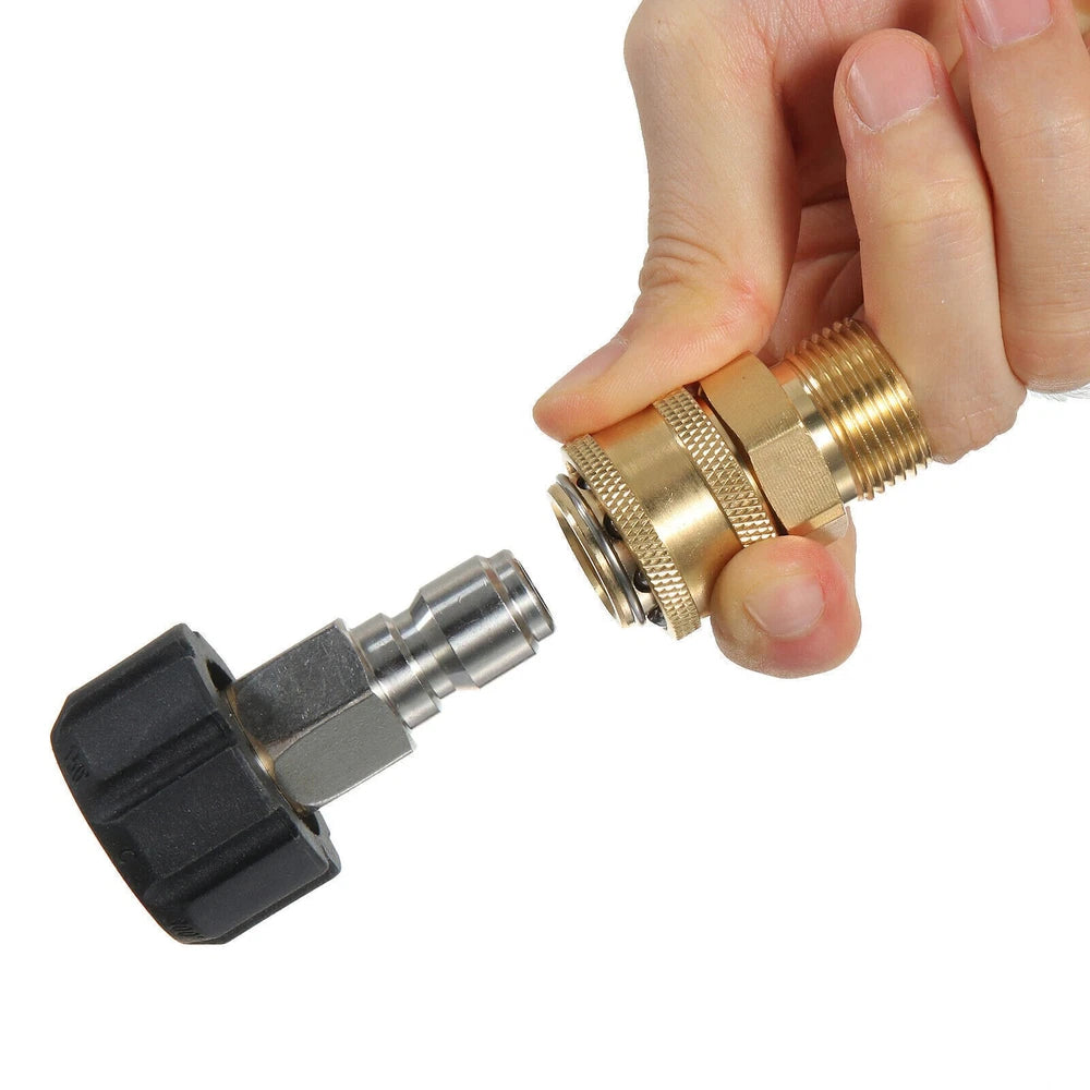 High Pressure Washer Hose 20/25/50/100ft 5800PSI M22 Power Washer Extension Hose