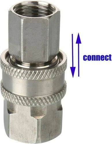 Pressure Washer Adapter Set Coupler Quick Connect Pressure Washer Couple