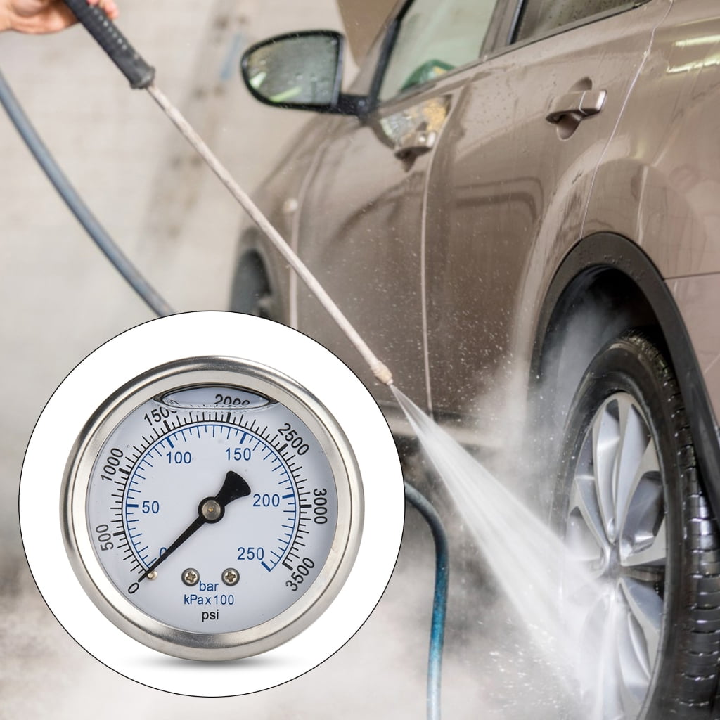 Yokua Pressure Washer Gauges 3500psi Quick Connect Pressure Gauges for Power Washer