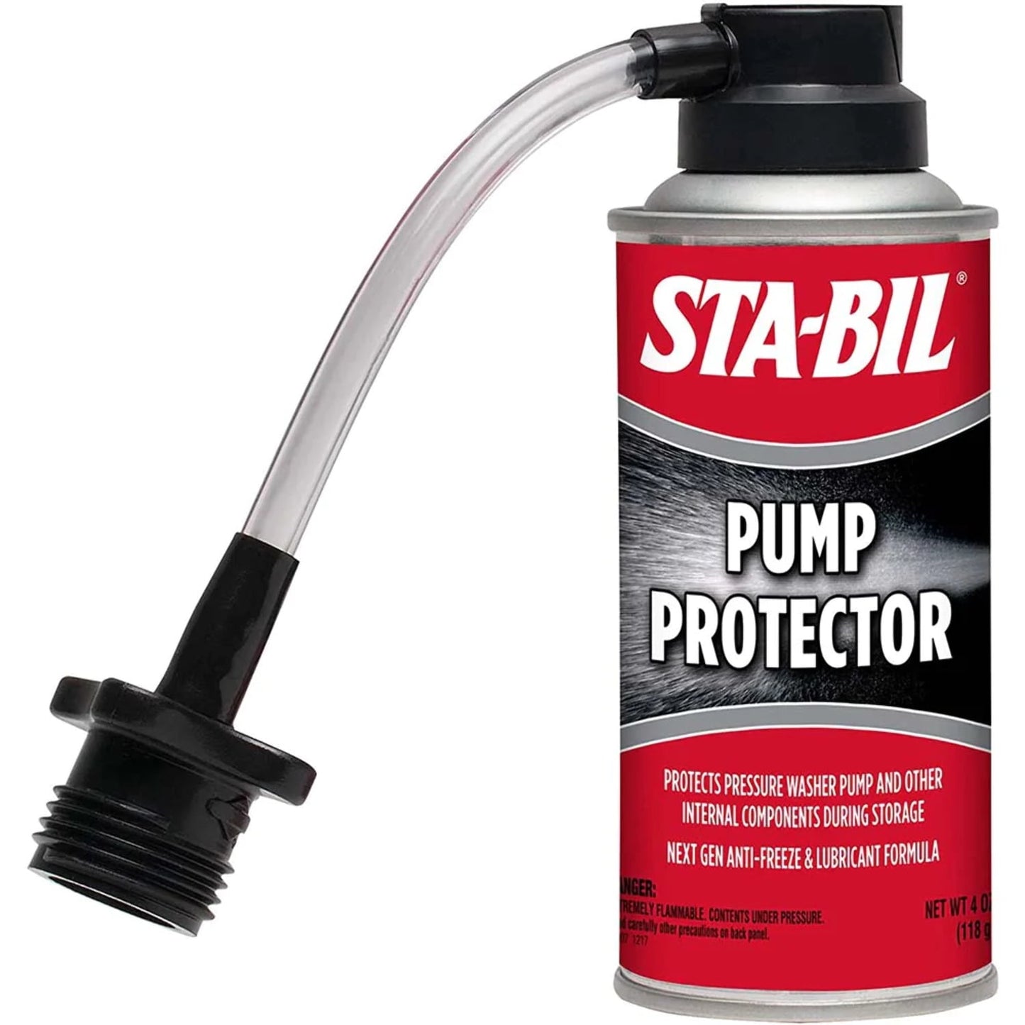 STA-BIL Pump Protector - Protects Pressure Washer Pumps, Anti-Freeze & Lubricant, 4 Ounces (22007)