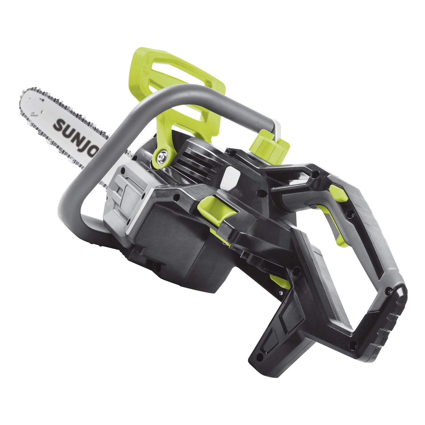 Sun Joe iON100V-18CS-CT 100-Volt iONPRO Cordless Brushless Handheld Chain Saw, 18-Inch, Tool Only