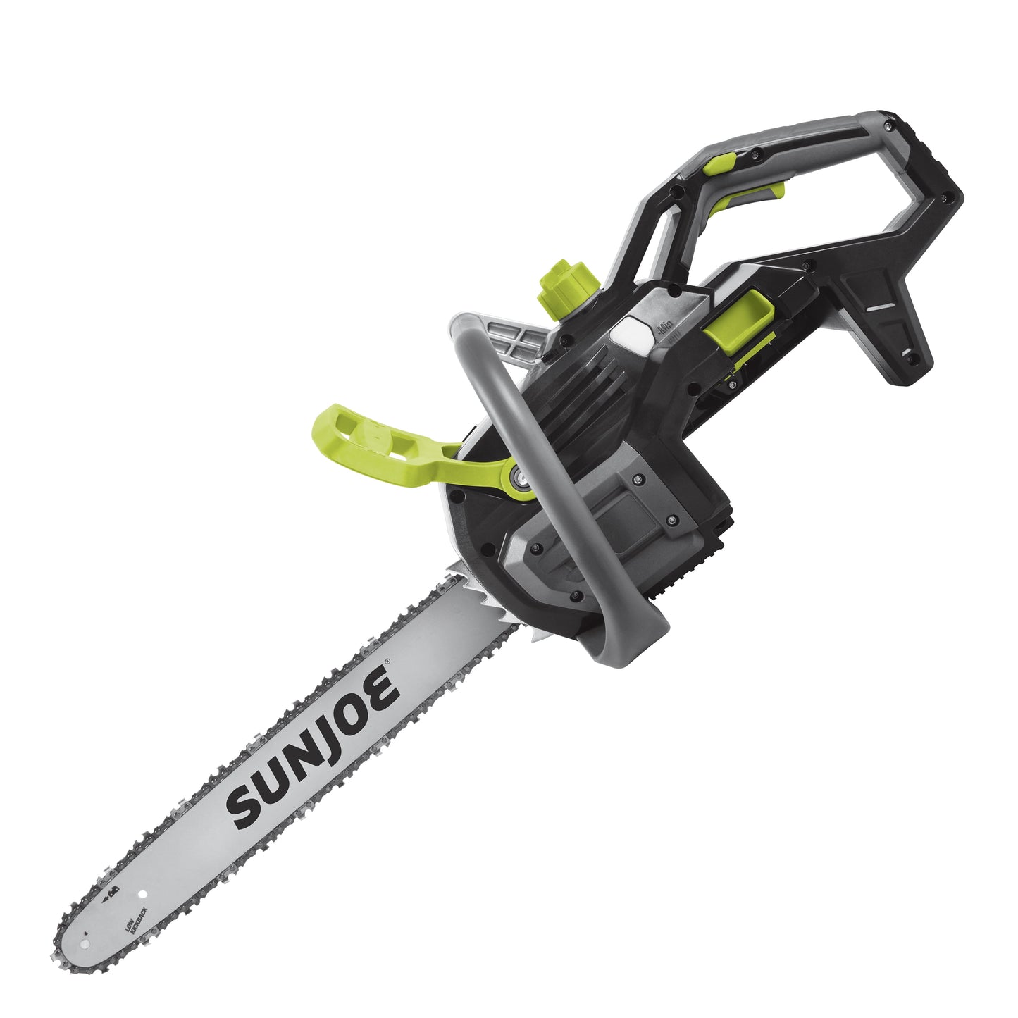 Sun Joe iON100V-18CS-CT 100-Volt iONPRO Cordless Brushless Handheld Chain Saw, 18-Inch, Tool Only
