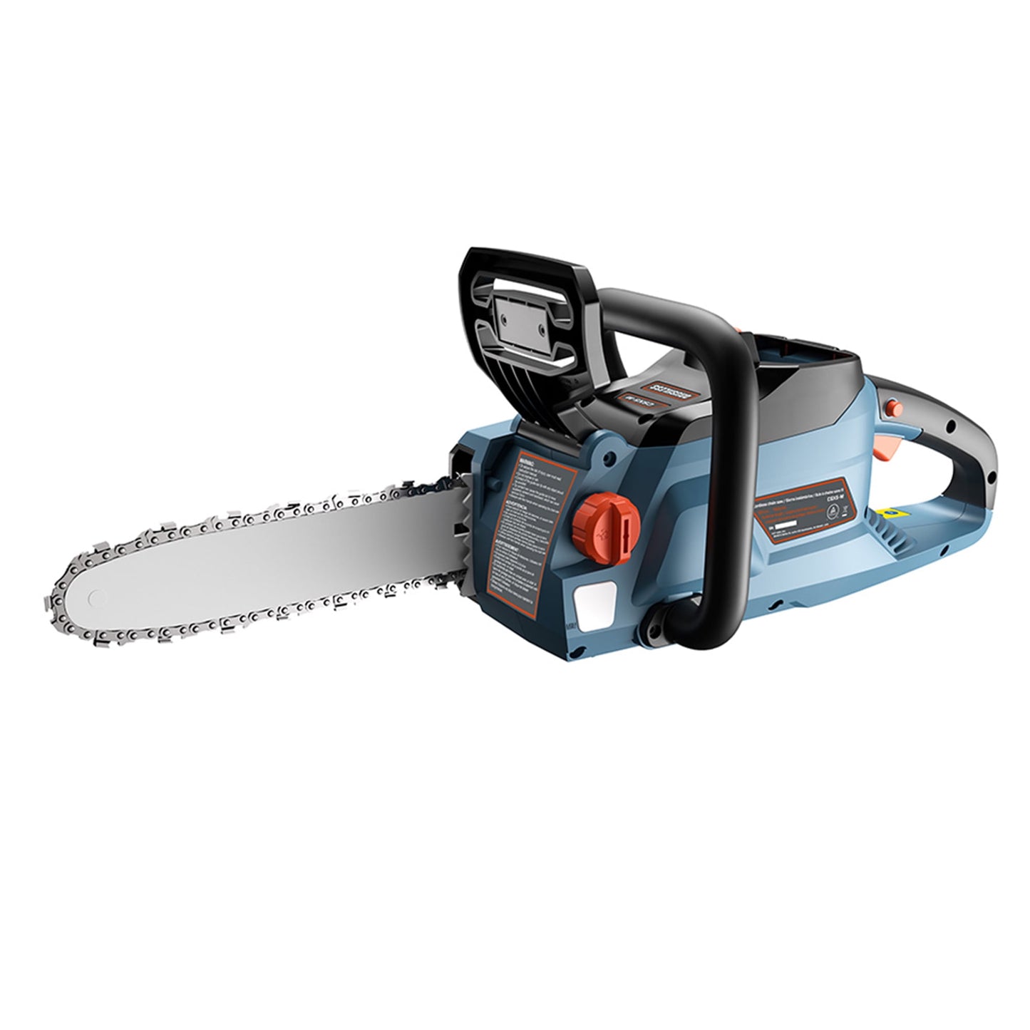 SENIX 58V Cordless Brushless Chainsaw, 14-inch Oregon Bar and Chain (Tool Only) CSX5-M-0