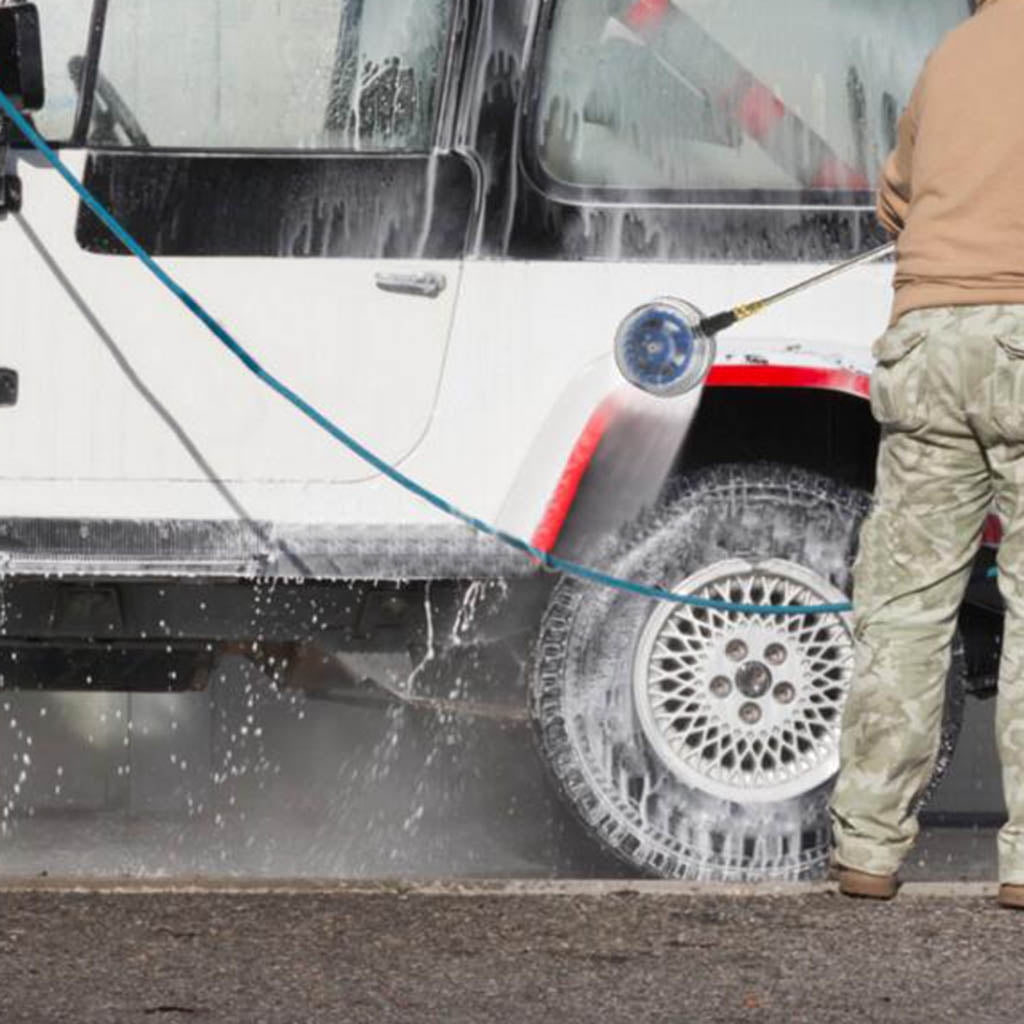 Rotary Washing Brush High Pressure Washer connect quickly Accessories