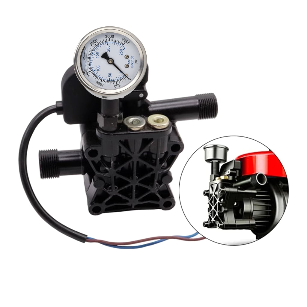 Yokua Pressure Washer Gauges 3500psi Quick Connect Pressure Gauges for Power Washer