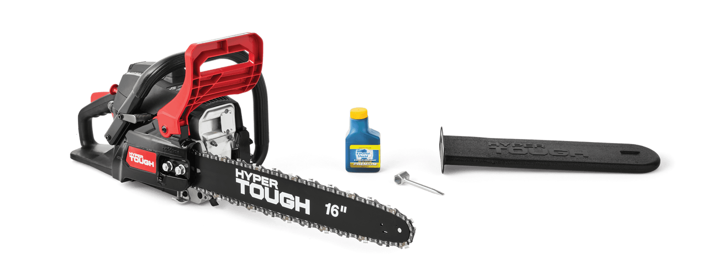Hyper Tough 16-inch Gas Chainsaw 38cc 2-Cycle Engine