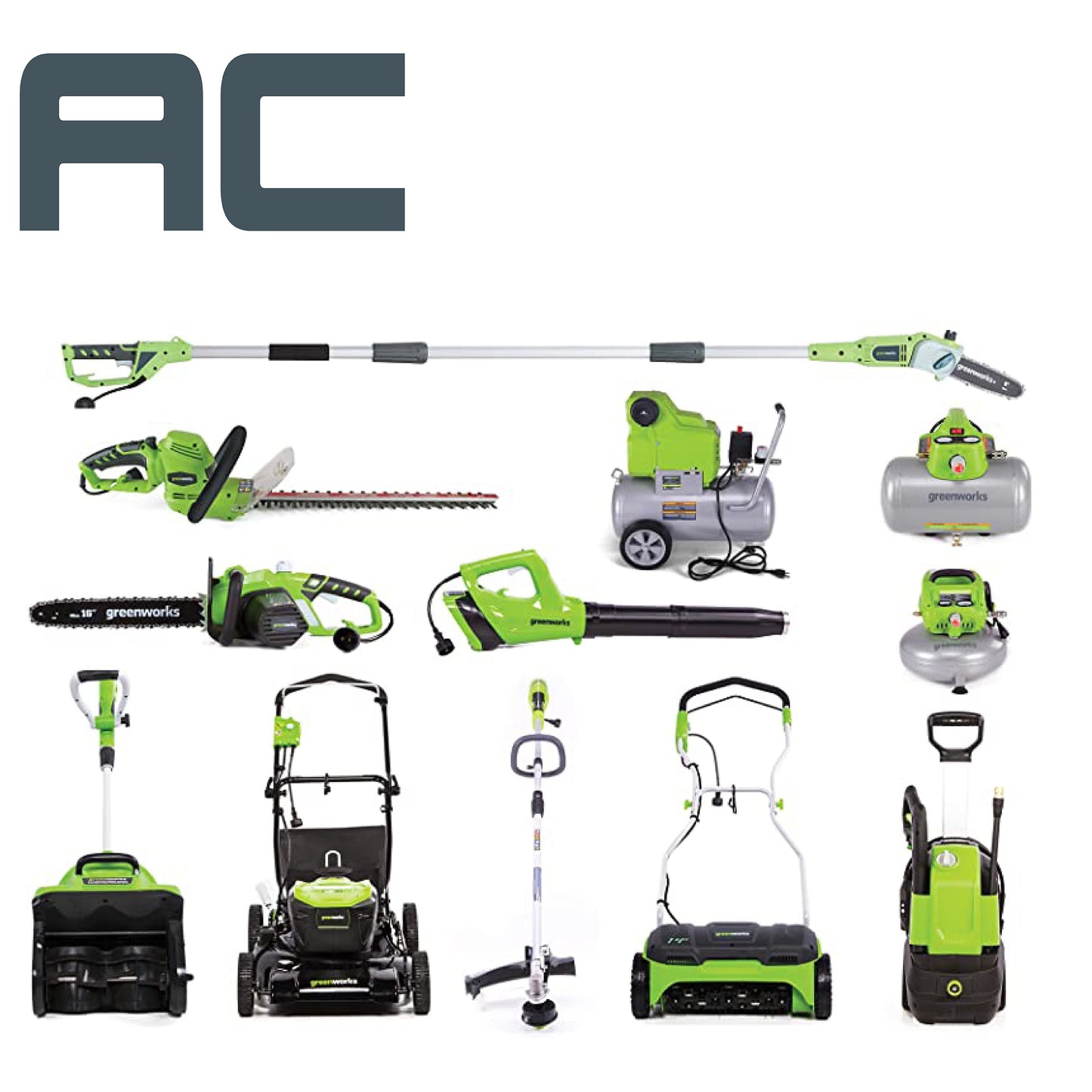 Greenworks 14.5 Amp 18" Corded Electric Chainsaw 20332