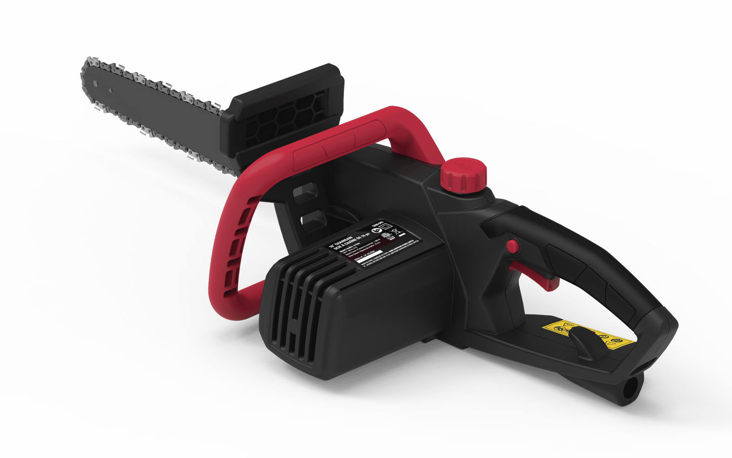 Hyper Tough 16-Inch Electric Chainsaw, 15-Amp Motor with Automatic Oiler, Tool-less Chain Tension, Metal Bucking Spikes included