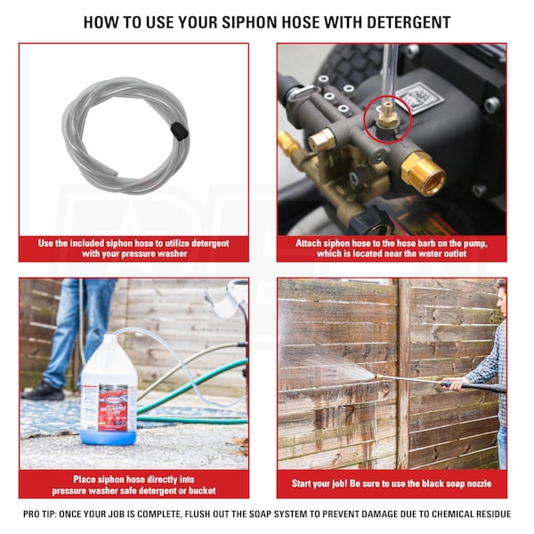 Simpson Professional ALH4240 4200 PSI (Gas - Cold Water) Aluminum Frame Pressure Washer w/ CAT Pump & Honda GX390 Engine