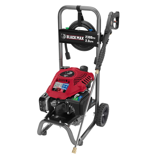 Black Max 2300 PSI Gas Pressure Washer, 160cc OHV Engine