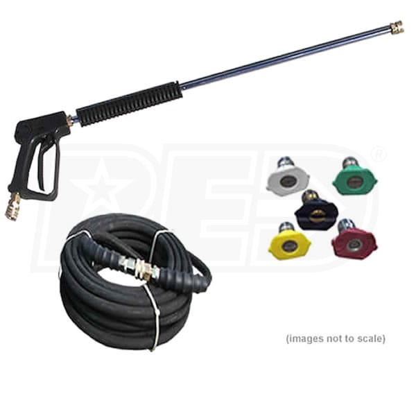Pressure-Pro Professional 3000 PSI (Electric - Cold Water) Aluminum Frame Pressure Washer w/ Auto Stop-Start (230V 1-Phase)