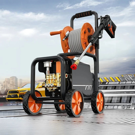 Precision Cleaning Commercial Mobile Car Wash Equipment High Pressure Washer Pumps 200bar