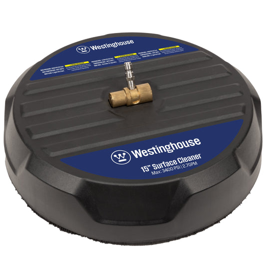 Westinghouse Universal 15” Pressure Washer Surface Cleaner Attachment - 3400 Psi, ¼” Connector