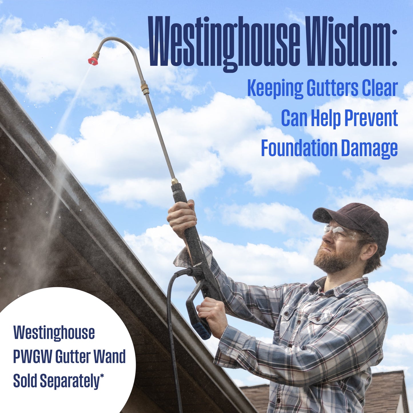 Westinghouse 3400-PSI, 2.6-GPM Gas Pressure Washer with 5 Nozzles & Soap Tank