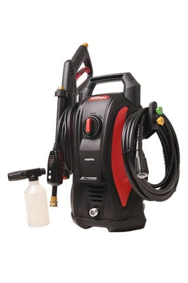 Hyper Tough Electric Pressure Washer 1600 Psi for Household , Great for Cars, Patios, Driveways