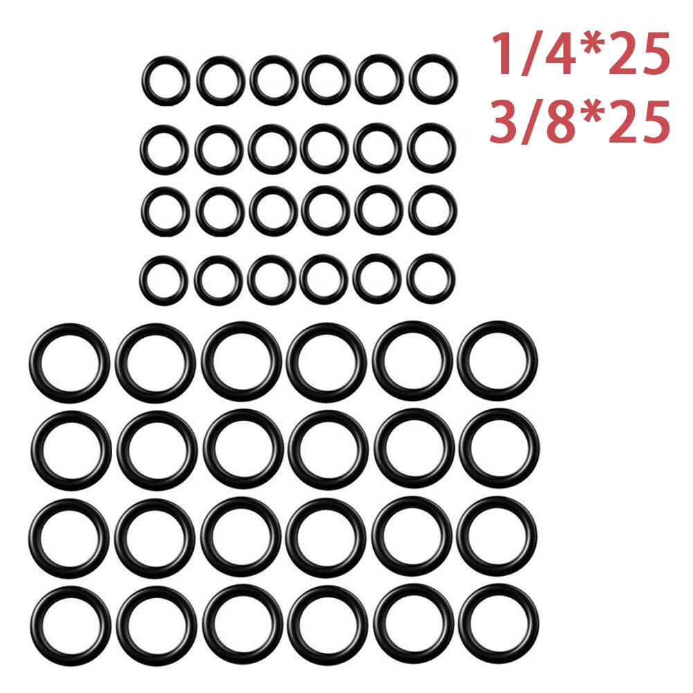 TENCE Pressure Washer O-ring Accessories Black Cleaning Hose Ring Kit O Rings