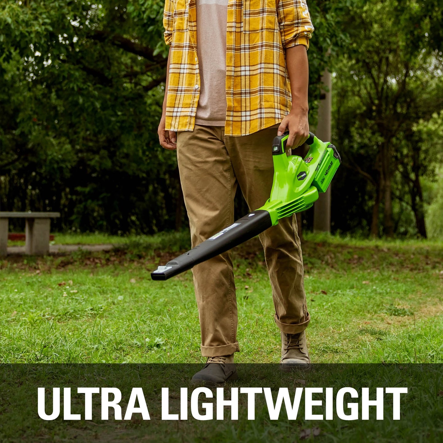 Greenworks 40V 135 CFM Cordless Leaf Blower/Sweeper, Battery Not Included 24282