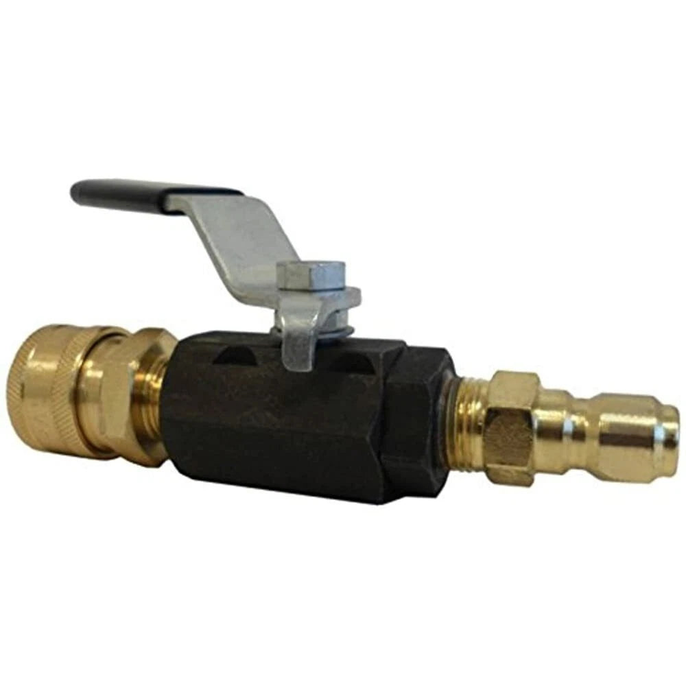 3/8" Carbon Steel Ball Valve Kit for Power Pressure Washers 3000-4000 PSI 4 GPM