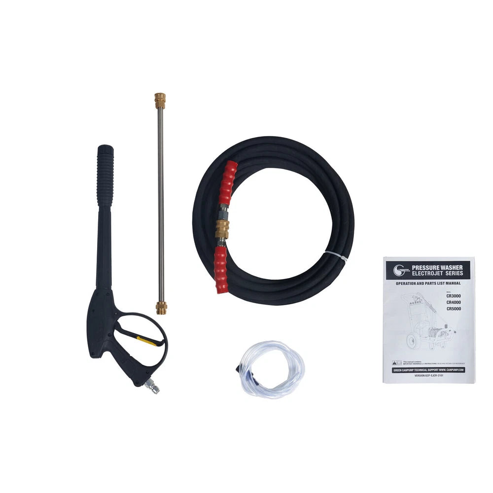 Canpump Electrojet CR3000: 2 HP Electric Pressure Washer 115V with TSS