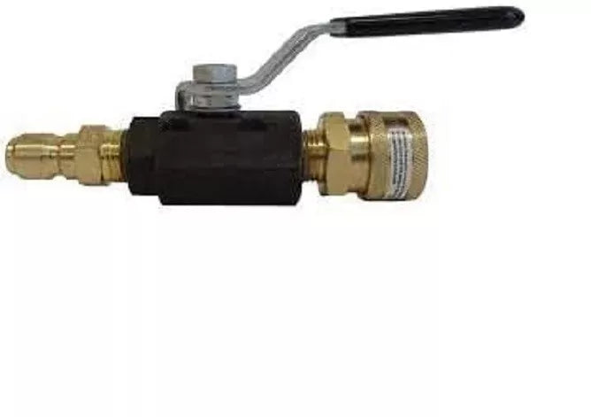 3/8" Carbon Steel Ball Valve Kit for Power Pressure Washers 3000-4000 PSI 4 GPM
