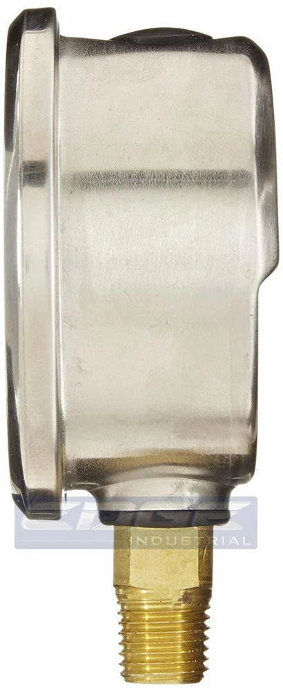 Glycerin Filled Pressure GAUGE pressure washer 2.5" FACE 0-5000 lower mnt 1/4"