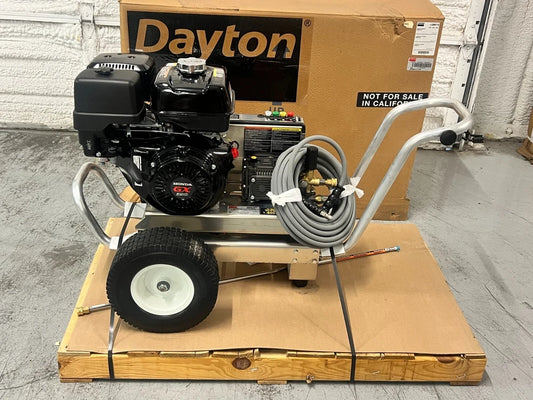 NEW Commercial DAYTON 20KC10 Pressure Washer 3,800 psi Cold 13 HP GBA-3800-0DAH