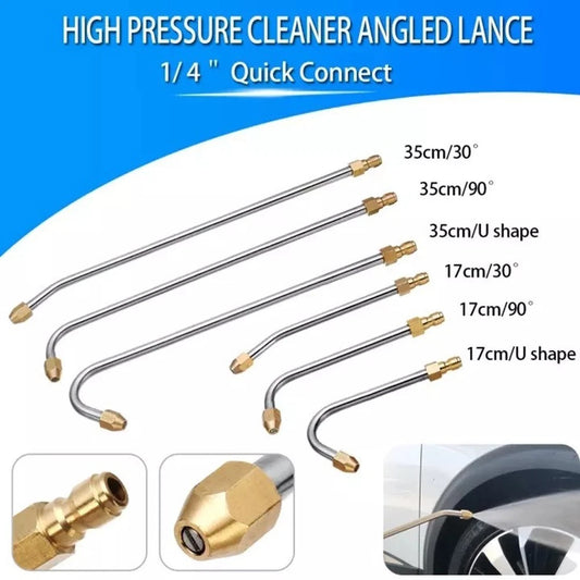 Replacement Wash Nozzle Lance Accessory Angled Lance Quick Connect Easy To Use