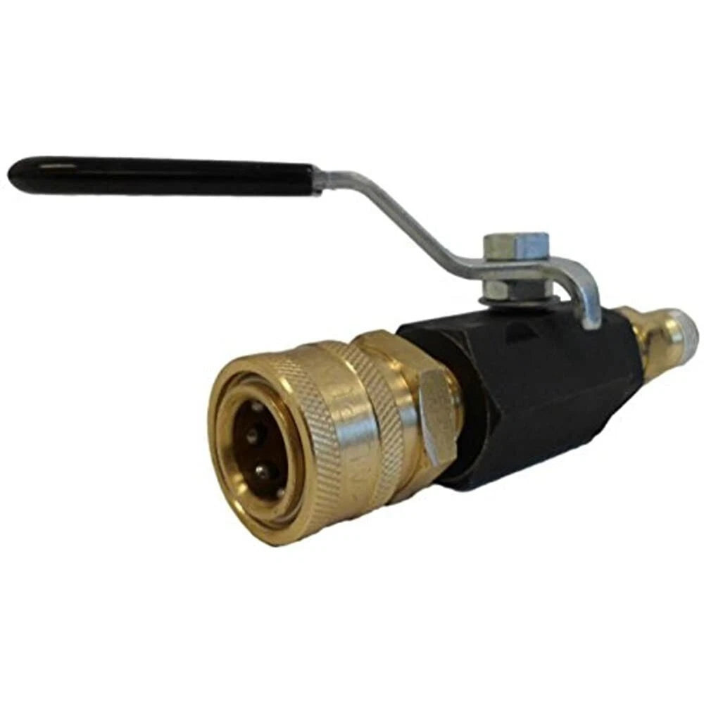 3/8" Carbon Steel Ball Valve Kit for Power Pressure Washers 3000-4000 PSI 4 GPM