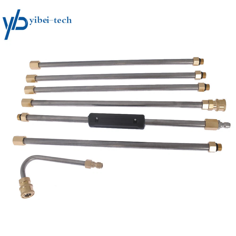 4000PSI High Pressure Washer Extension Wand Replace Lance Gutter Cleaner Nozzle