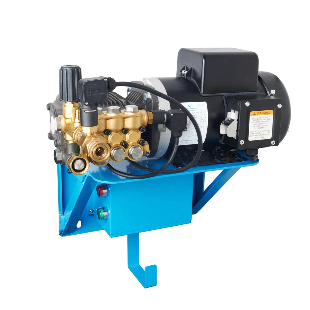Canpump Wall-Mount Pressure Washer: 5 hp Full-Speed Motor 230 V, TSS