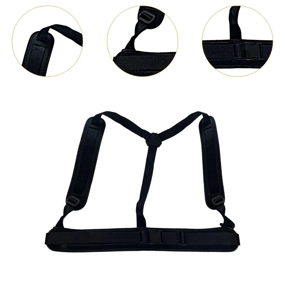 Adjustable Spray Wand Belt Pressure Washer Strap Belt Soft Double Shoulder